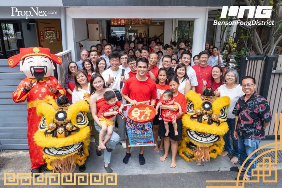 Chinese New Year celebration with the PropNex community